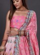 Shaded Pink Color Lehenga Choli